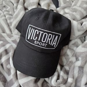 Victoria Sport Black Logo Baseball Cap
